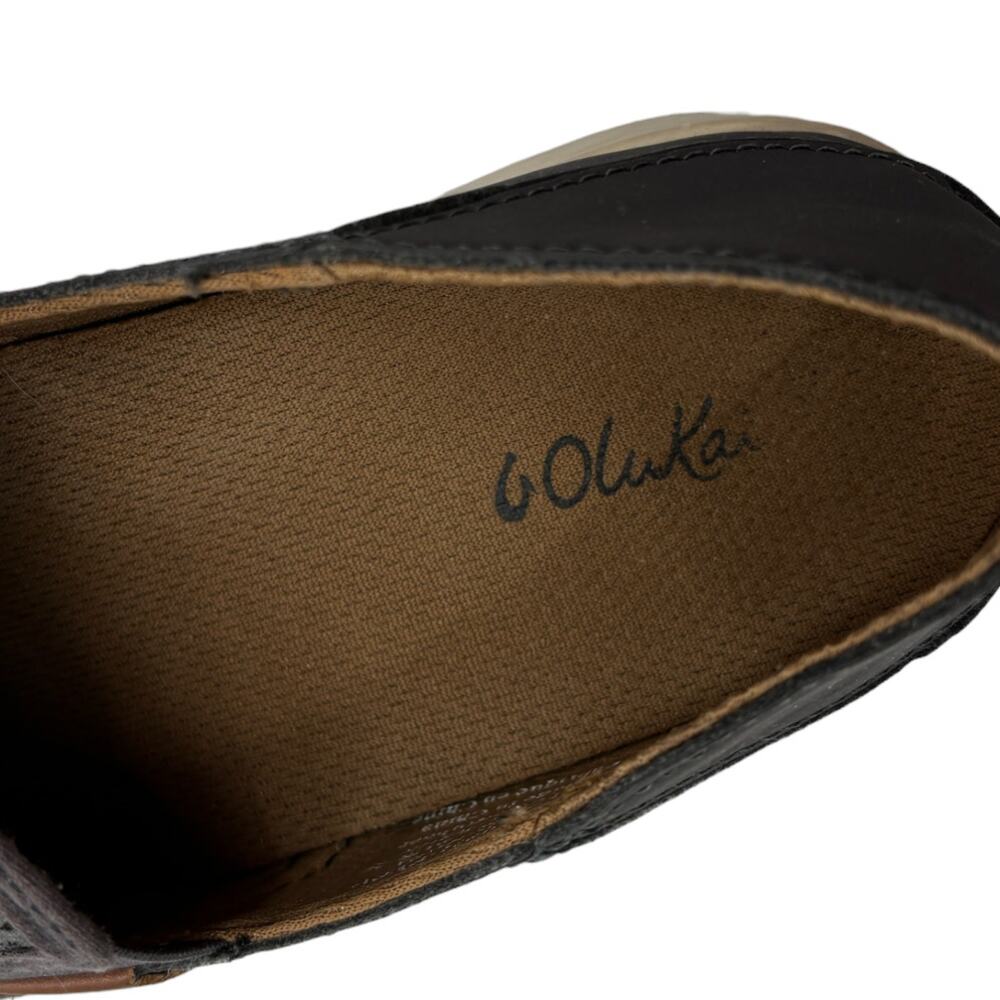 OluKai Women's Pavement Gray Pehuea Slip On Sneakers - Picture 10 of 11